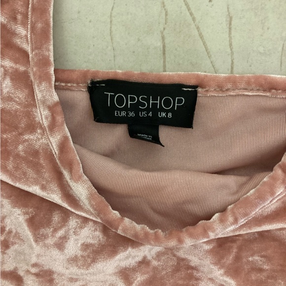 Pink Velvet Top - Picture 2 of 2